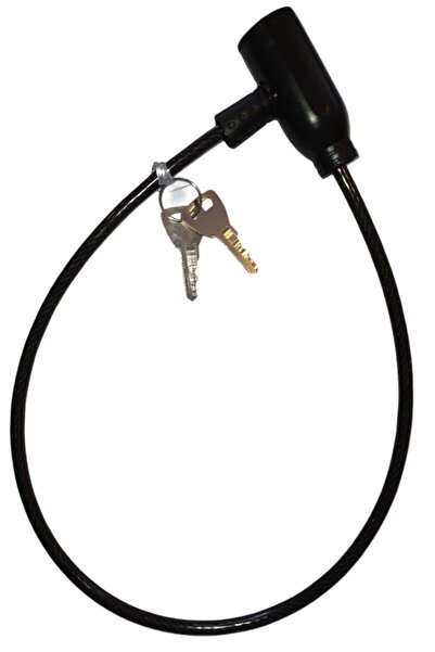 KRTL Sosi̇n Bicycle Lock Thin Rope 6Mmx63Cm with Key Krtl-0145
