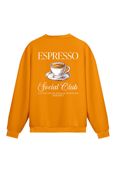 Mounte Bianca Unisex espresso - obična majica