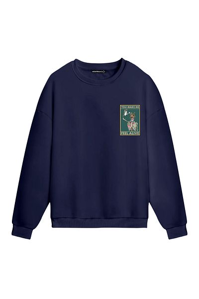 Mounte Bianca Unisex Feel Alive - Hanorac obișnuit
