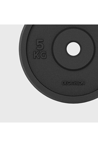 Decathlon Corength Döküm Demir Plaka - Kas Geliştirme - 5 kg - 28 mm