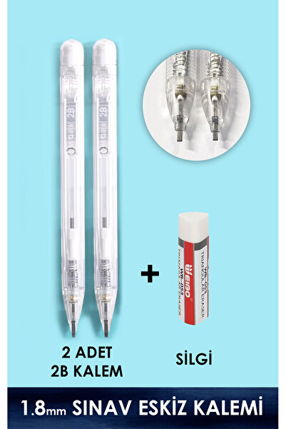 Vox Art Eskiz Sınav Kalemi 1.8mm Düz Uç  2 Adet