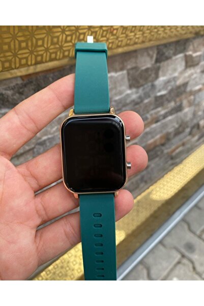 ÇENÇEN Çok Renkli Işıklı Hayalet Ekran Silikon Kordon Unisex Çocuk Kol Saati