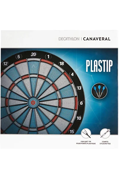 Decathlon Canaveral Dartboard - Plastic