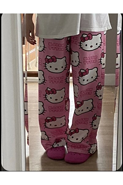 1blood pantaloni de trening hello kitty