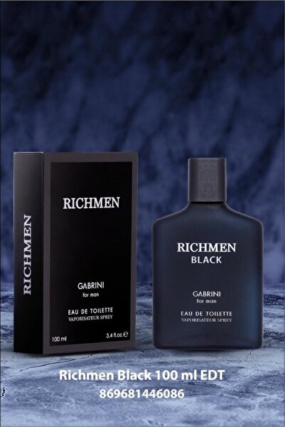 Pinkim Kozmetik Richmen Black For Edt Erkek Parfüm 100 ml