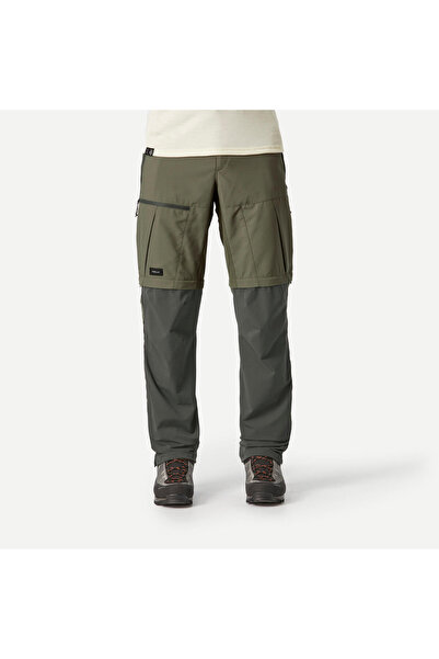 Decathlon Simond Erkek Modüler Outdoor Trekking Pantolonu - Haki - MT500