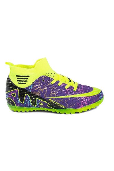 Techsport Laliga Air Unisex Football Shoes - Astroturf Cleats with Socks