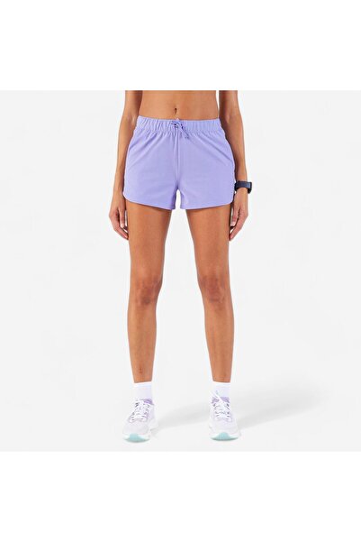 Decathlon Kiprun Kadın Şort - Koşu/Arazi Koşusu - Mor - Kiprun Run 500 Dry