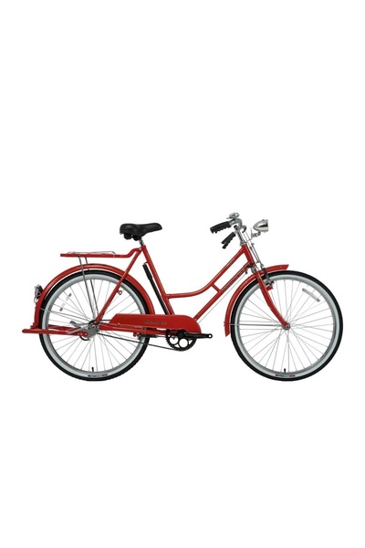 Bisan BİSAN ROADSTAR CLASSIC KADIN HİZMET BİSİKLETİ 57CM V 26 JANT 1 VİTES KIRMIZI SİYAH GOLD
