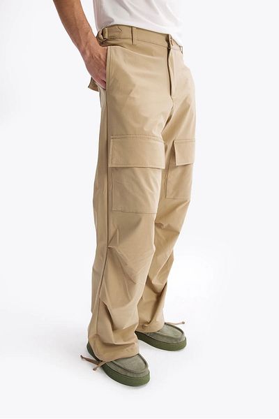 GIESTO Μπεζ παντελόνι Cargo Parachute