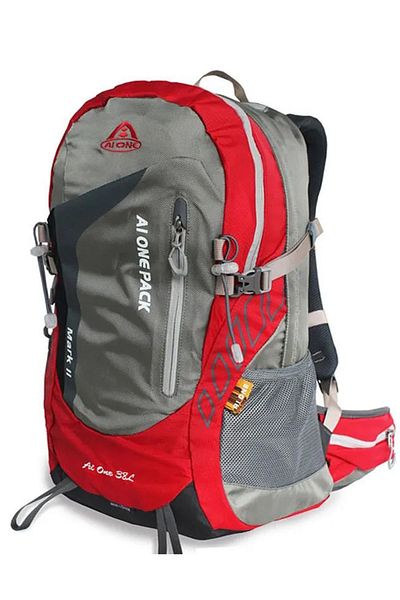 Go Veform 38 Liter Gray Outdoor Camping, Cycling and Hiking Backpack - 9996