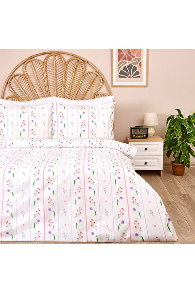 Evidea طقم لحاف لوريتا الناعم - مزدوج، ملون