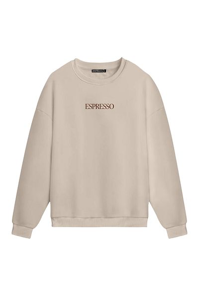 Mounte Bianca Unisex Espresso - Κανονικό φούτερ