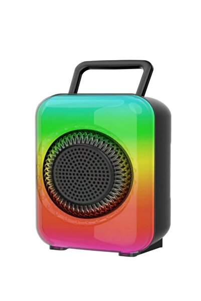 TECHNOMEN RGB Işıklı Mini Bluetooth Hoparlör Ses Bombası Müzik Çalar Speaker ...