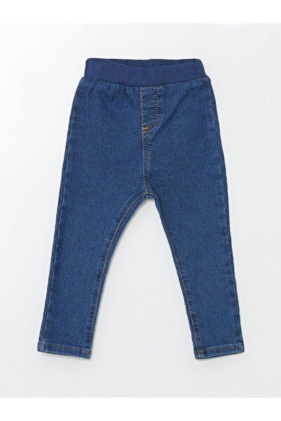 LC Waikiki Green Crew Neck Long Sleeve Printed Baby Boy Sweatshirt and Pants 2-Piece Set