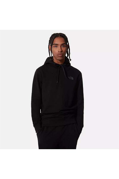 THE NORTH FACE Ανδρικά φούτερ Drew Peak Light Outdoor - Μαύρα NF0A2S57JK31