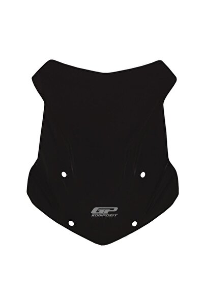 GP KOMPOZİT BMW R 1200 GS / R 1250 GS 2013-2024 Uyumlu Ön Tur Camı Siyah 55 cm