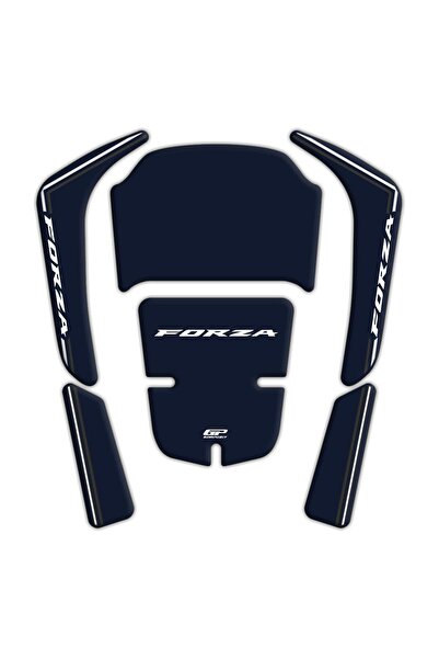 GP KOMPOZİT Honda Forza 250 2018-2025 Uyumlu Tank Pad Lacivert