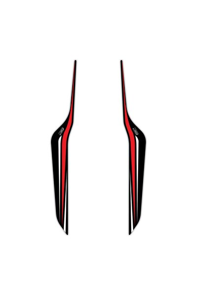 GP KOMPOZİT Honda PCX 125 / 150 2021-2025 Uyumlu Kuyruk Pad Kırmızı