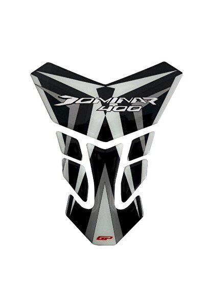 GP KOMPOZİT Bajaj Dominar 400 2017-2020 Uyumlu Tank Pad Siyah-Gri