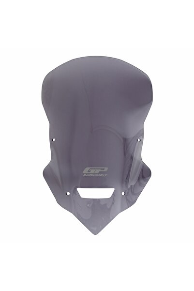 GP KOMPOZİT Bajaj Dominar 250 / 400 2017-2024 Uyumlu Ön Cam Füme 48 cm
