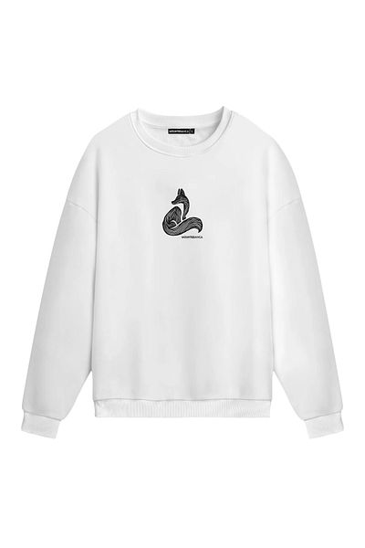 Mounte Bianca Unisex Fox - Κανονικό φούτερ