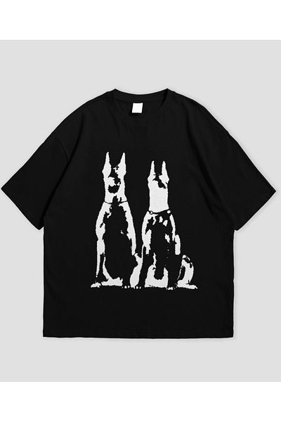 SVART WEAR D O G Z - Υπερμεγέθη T-Shirt