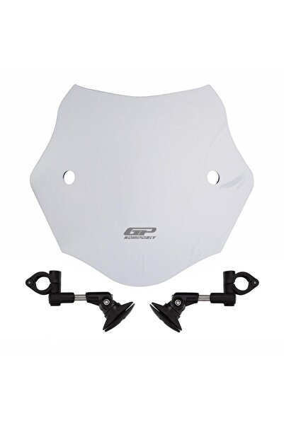 GP KOMPOZİT Universal Ayaklı Kısa Ön Cam Şeffaf 30 cm