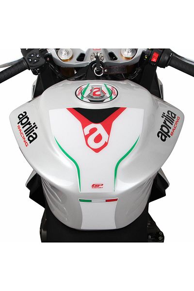 GP KOMPOZİT Aprilia RS 660 2021-2023 Compatible White Tank Pad - GP Composite