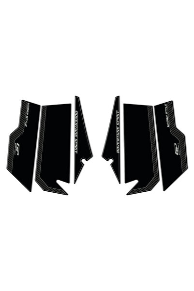 GP KOMPOZİT Honda ADV 350 2023-2025 Uyumlu Yan Pad Karbon