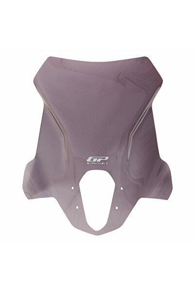 GP KOMPOZİT GP Kompozit Yamaha RayZR 2024 Uyumlu Ön Tur Camı Füme 53 cm