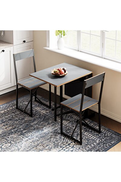 Güzelkan Katlanır Mutfak Masa Sandalye Takımı