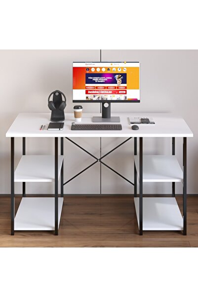 Güzelkan 4 Raflı Çalışma Masası Bilgisayar Masası