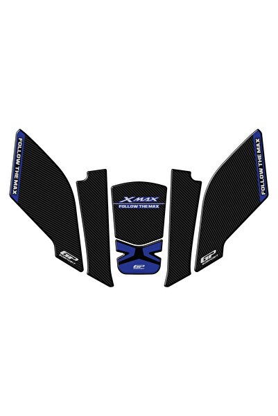 GP KOMPOZİT Yamaha XMAX 2023-2025 Uyumlu Tank Pad Mavi