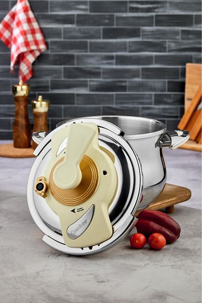 Cooker 7 لتر. طنجرة ضغط بغطاء كليبسو فاخرة