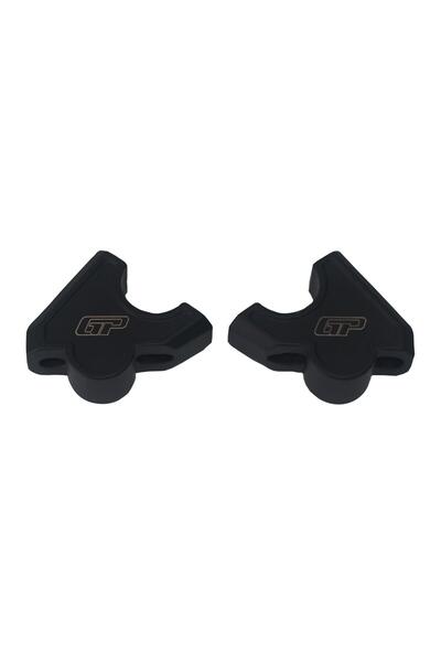 GP KOMPOZİT Honda Africa Twin CRF1000L / CRF1100L 2016-2024 Uyumlu Gidon Yükseltme Siyah