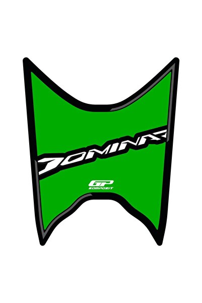 GP KOMPOZİT Bajaj Dominar 250 / 400 2020-2024 Uyumlu Tank Pad Yeşil