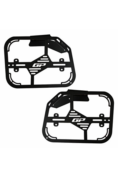 GP KOMPOZİT Hero X-Pulse 200 2020-2024 Uyumlu Yan Çanta Demiri Siyah