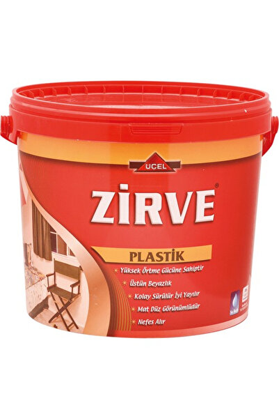Genel Markalar Zirve Plastik Iç Cephe Boyası Beyaz 1kg