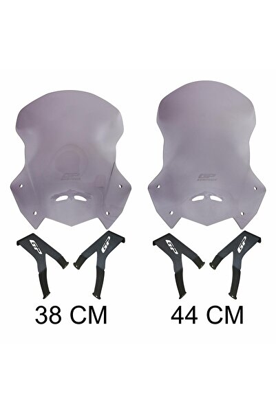 GP KOMPOZİT Honda CRF250L / CRF300L 2023-2024 Uyumlu Ön Cam Füme 44 cm