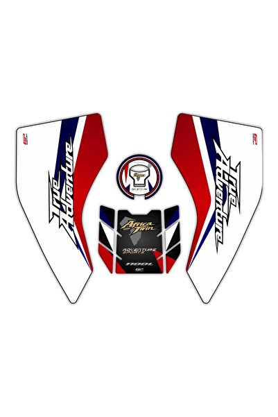 GP KOMPOZİT Honda Africa Twin CRF1100L Adventure 2020-2023 Uyumlu Tank Pad Se...