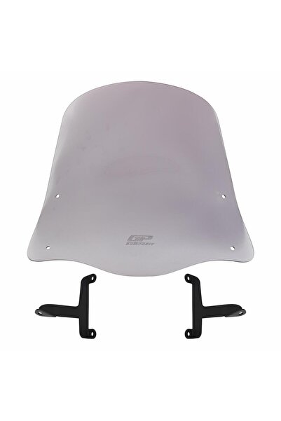 GP KOMPOZİT Scooter Universal 2020 Uyumlu Ön Cam Füme 42 cm