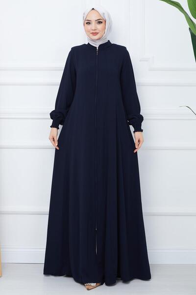 SENSTIL Parçalı Mevlana Ferace Lacivert SS2362