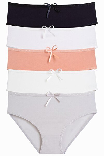 Nicoletta Chiloți Damă Marime Mari Pachet 5 Lycra GRI