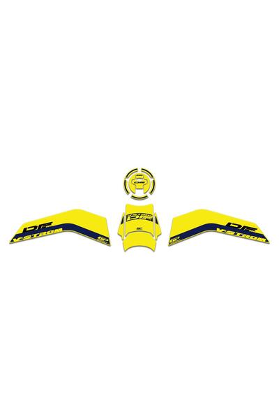 GP KOMPOZİT GP Kompozit Suzuki V-Strom 800 DE 2023-2024 Uyumlu Tank Pad Seti ...