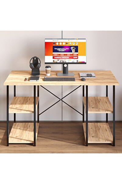 Güzelkan 4 Raflı Çalışma Masası Bilgisayar Masası