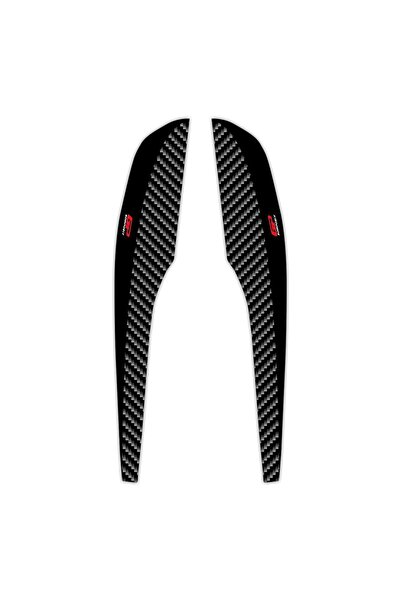 GP KOMPOZİT Honda PCX 125 / 150 2018-2020 Uyumlu Kuyruk Yan Pad Siyah