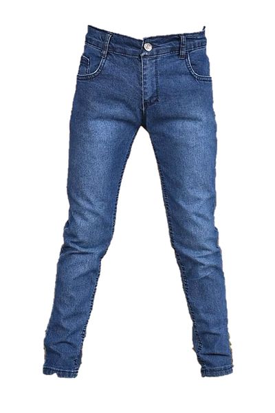 miniklife 3-12 Years Classic Straight Lycra Jeans (Prefer 1 Year Old Older)