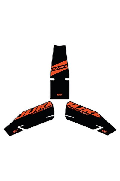 GP KOMPOZİT GP Kompozit KTM Duke 390 2024 Uyumlu Tank Pad Seti Siyah