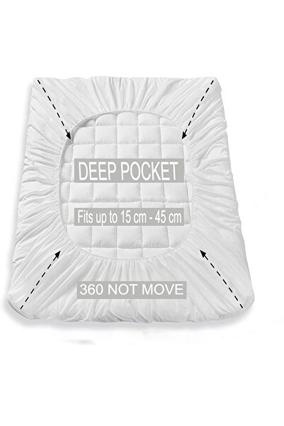 KOZZY HOME Fluffy 1000 Gr - Fitted Sleeping Pad, Used for Neck and Hip Pain, Pillowcase with Gift